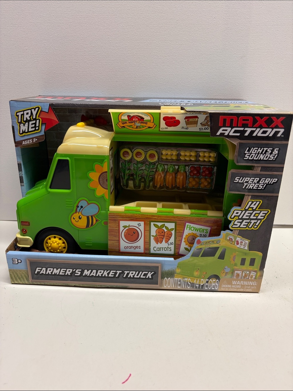 Farmer's Market Truck Toy - Green
